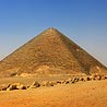 Rote Pyramide in Dahschur, Ägypten