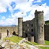 Harlech Castle in Wales