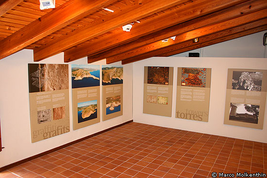 Ausstellung im Castell de Capdepera