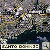 Landkarte Santo Domingo