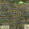 Satellitenansicht Paris