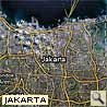 Satellitenansicht Jakarta