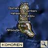 Satellitenansicht Komoren