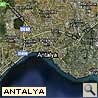 Landkarte Antalya