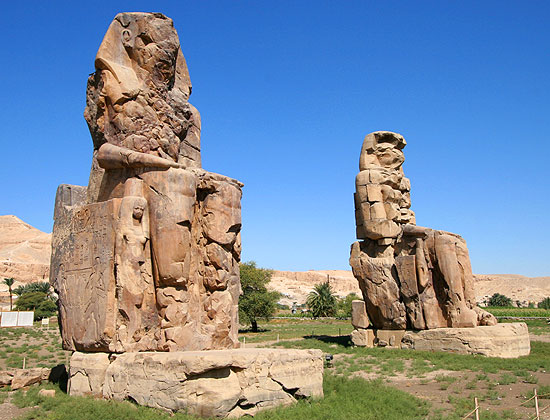 Memnonkolosse in Theben, Sehenswürdigkeiten in Ägypten