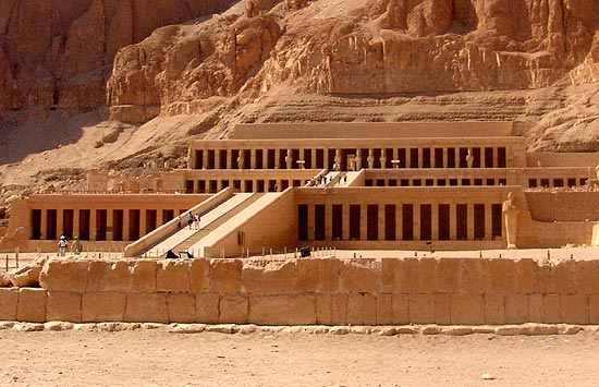 Totentempel der Hatschepsut in Deir el-Bahari