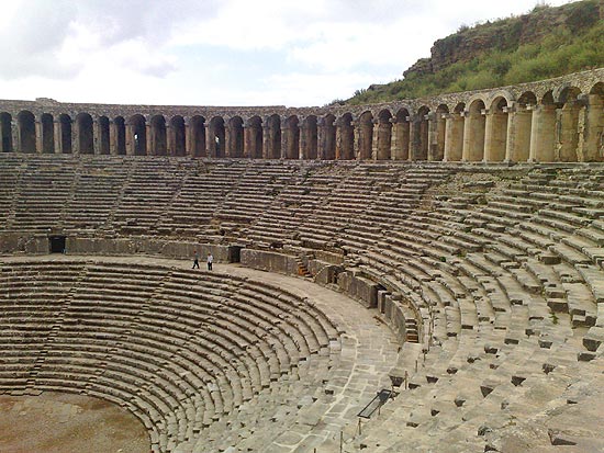 Theater in Aspendos, Sehenswürdigkeit in der Türkei