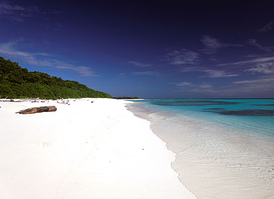Strand in Papua Neuguinea