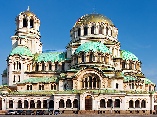 Sehenswürdigkeiten Bulgarien: Alexander Newski Kathedrale in Sofia