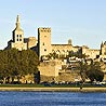 Papstpalast von Avignon in Frankreich