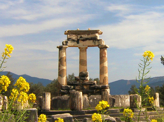 Apollonheiligtum in Delphi