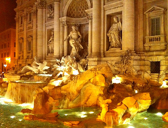 Trevi Brunnen in Rom