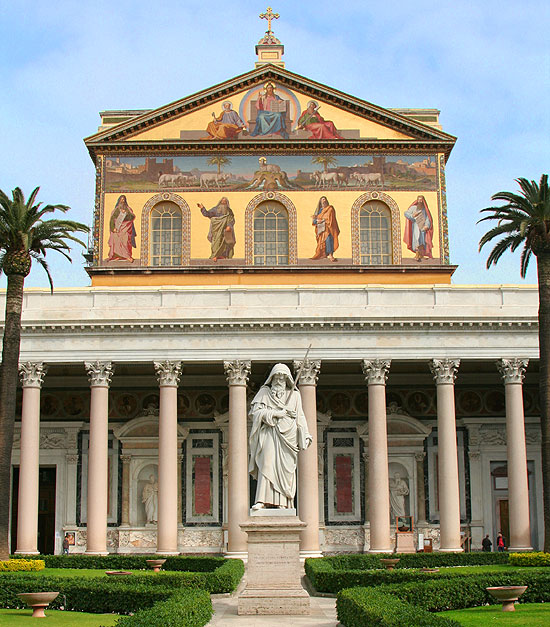 Sehenswürdigkeit in Italien: Basilika Sankt Paul vor den Mauern