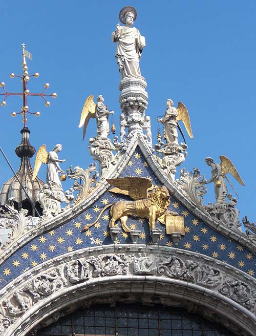 Markuskirche Detailansicht (Basilica di san Marco)