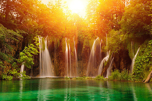 Sehenswürdigkeiten Kroatien: Wasserfall Plitvicer Seen