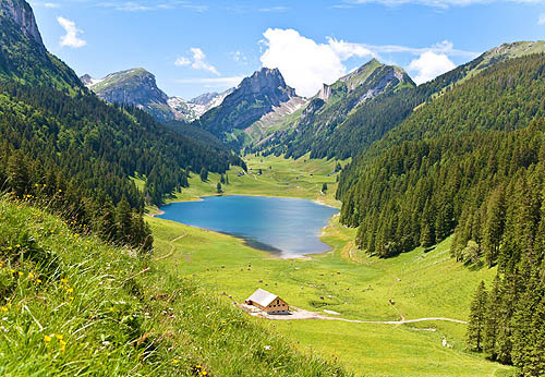 Urlaub in der Schweiz - Alpenpanorama