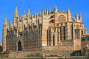 Mallorca: Kathedrale La Seu in Palma (Balearen, Spanien)