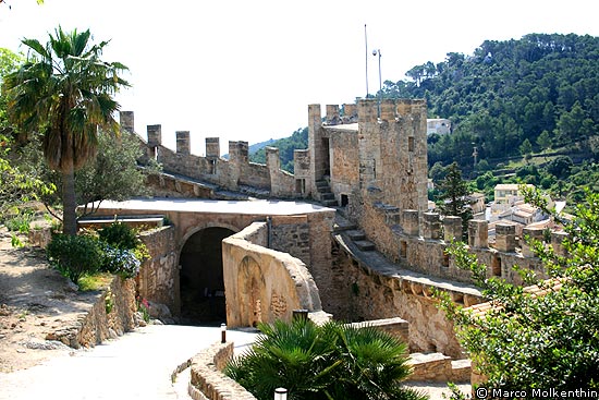 Rundgang, Castell de Capdepera, Mallorca