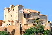 Wallfahrtskirche Sant Salvador in Arta auf Mallorca