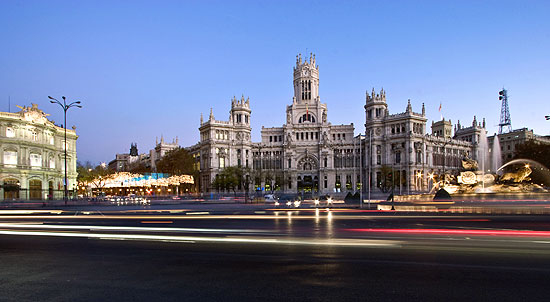 Plaza de Cibeles in Madrid / Spanien