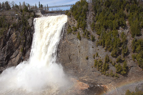 Sehenswürdigkeiten Kanada: Montmorency Wasserfall