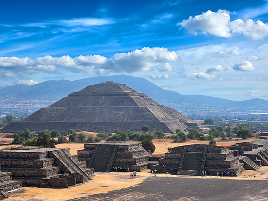 Reiseziel in Mexiko: Teotihuacán