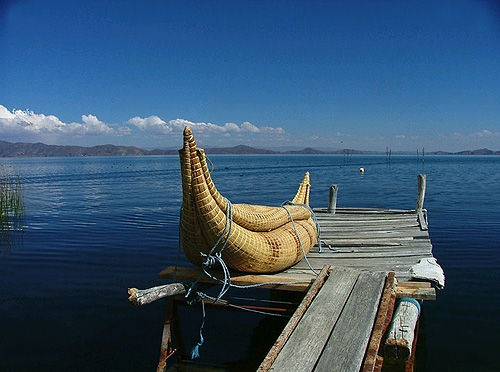 Titicaca-See in Peru