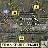 Landkarte Frankfurt am Main