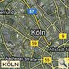 Landkarte Köln