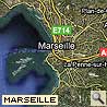 Landkarte Marseille