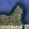 Karte Rhodos-Stadt