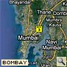 Landkarte Bombay