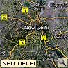 Landkarte Neu Delhi