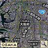 Landkarte Osaka