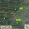 Landkarte Nairobi