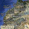 Karte von Marokko in Afrika
