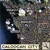 Landkarte Caloocan City