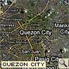 Landkarte Quezon City