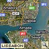 Landkarte Lissabon