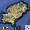 Landkarte Ibiza