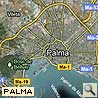 Landkarte Palma