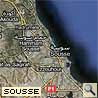 Karte Sousse
