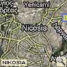 Landkarte Nikosia